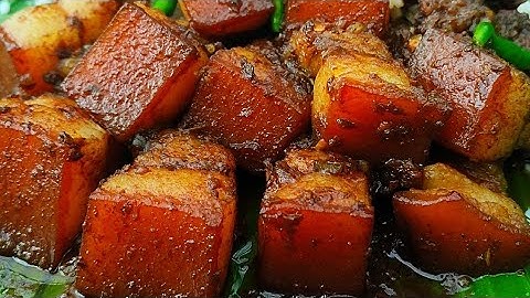 Simple Pork Curry Recipe || Village Style Pork Curry || Tasty Pork belly || Curry Pork Recipe