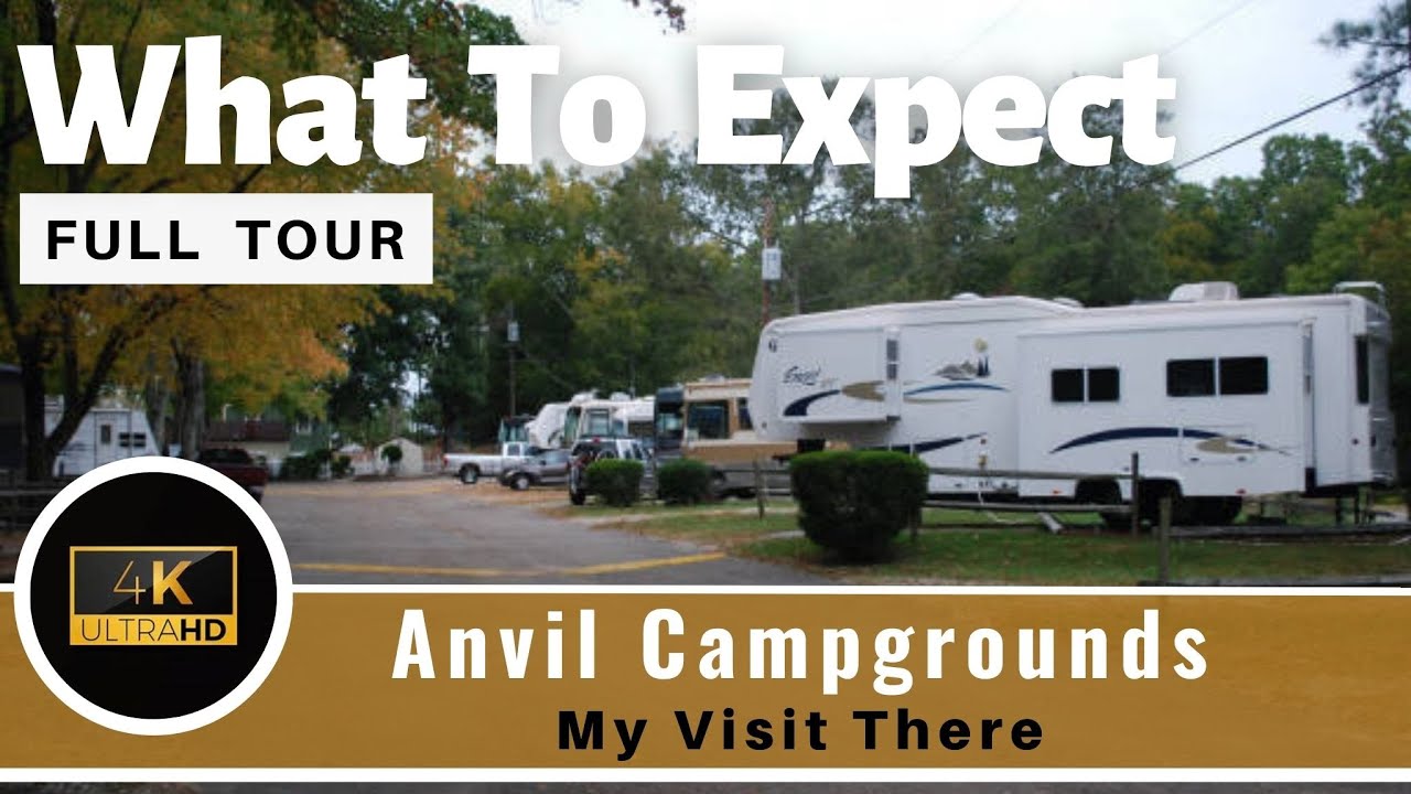 Tour of Anvil Campground in Williamsburg, VA, Virginia