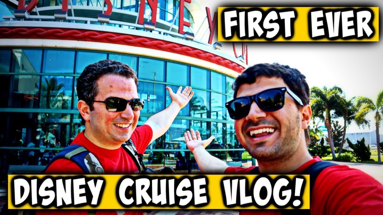 First EVER Disney Cruise VLOG! Day 1 - Embarkation, Animator's Palate & More!