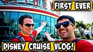 First EVER Disney Cruise VLOG! Day 1 - Embarkation, Animator's Palate & More!