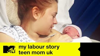 Megan Salmon-Ferrari: My Labour Story | Teen Mom UK