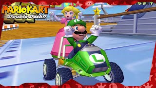 Mario Kart: Double Dash!! for Gamecube ᴴᴰ Full Playthrough (All Cups, 2-Player)