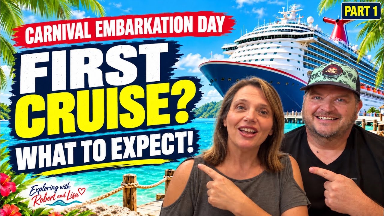 First Carnival Cruise? What to Expect on Embarkation Day! 🚢