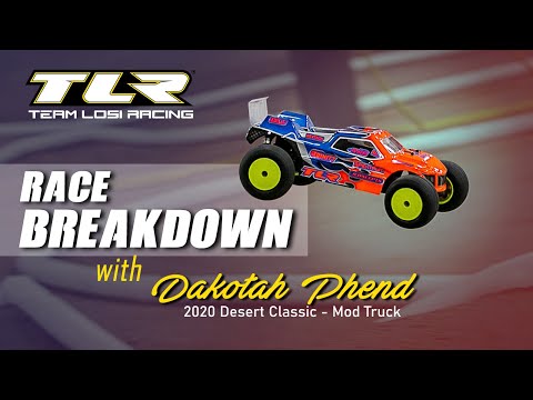 TLR Race Breakdown - Dakotah Phend's Mod Truck A Main run from the 2020 Desert Classic.