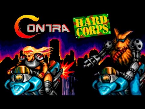 Видео: Contra Hard Corps прохождение (Sega Mega Drive, Genesis)