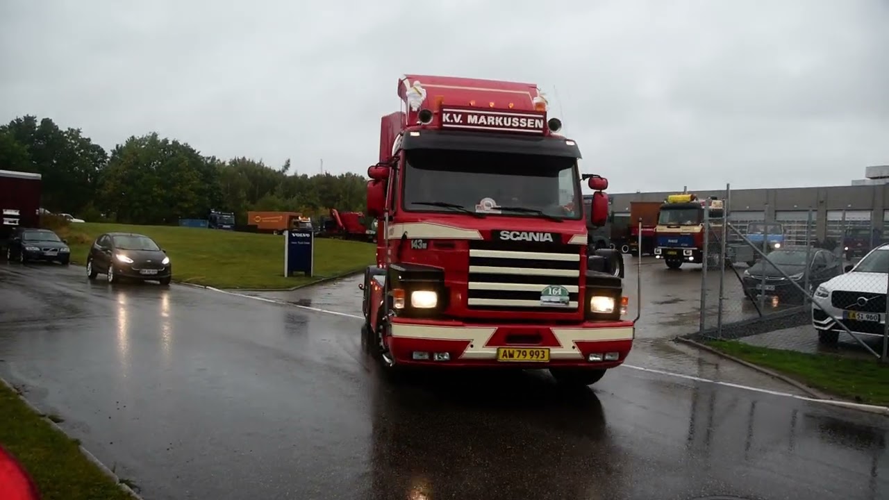 Veteranlastbiler på Efterårstur 2025 Nr 1