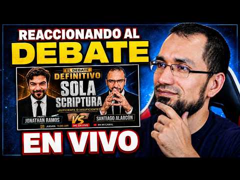 Reacción 🔺Santiago Vs. Jonathan Ramos: Debate Sola Scriptura 👉P. Byron Cadmen