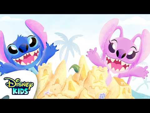스티치와 앤젤의 어느 완벽한 <strong>여름날</strong>  🏖️☀️🪏| @Disneykidskorea