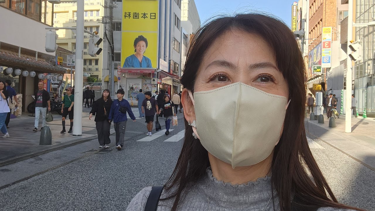 沖縄　那覇市街歩きライブ配信