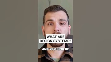 Explaining what are Design Systems for beginners #ui #designsystem #uidesign #productdesigner