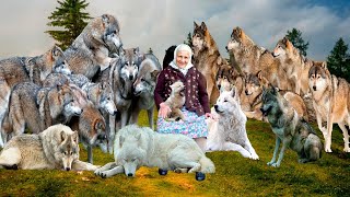 The old woman sheltered a pack of wolves. Look what happened next!