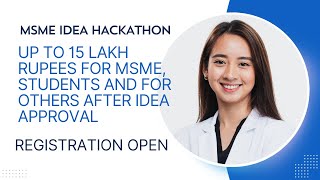 MSME Idea Hackathon 4.0 Registration 2024 | IDEA HACKATHON 4.0 MSME. #msmeideahackathon #2024 #apply