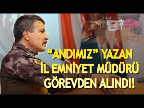 ANDIMIZ YAZAN TRABZON İL EMNİYET MÜDÜR METİN ALPER GÖREVDEN ALINIP SUDAN'A GÖNDERİLDİ!