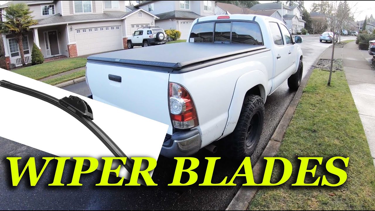 How To Remove Windshield Wipers Toyota Tacoma - HOWTOREMVO