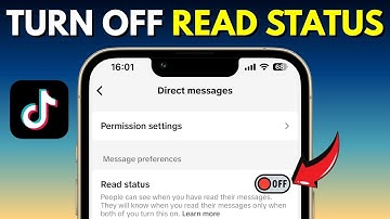 How To Turn Off Read Status On TikTok