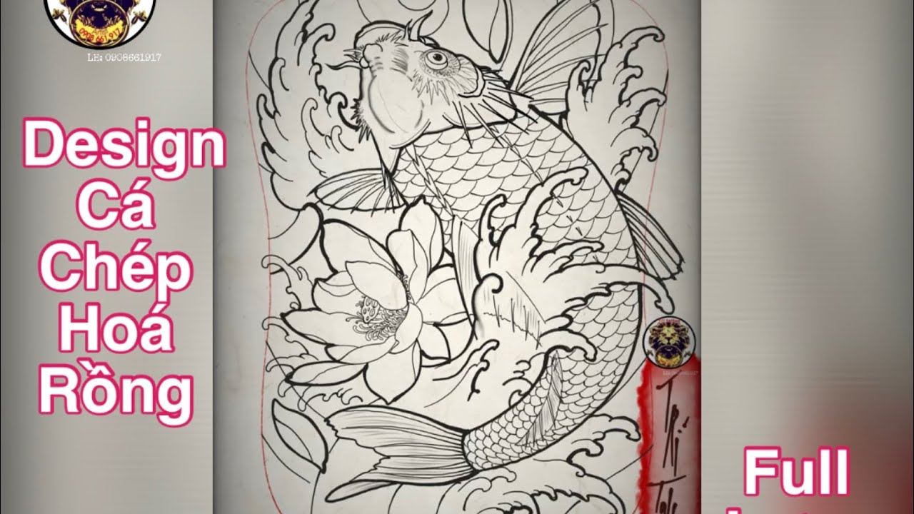 Cập nhật hơn 86 tattoo hình vẽ cá chép mới nhất  Tin Học Vui
