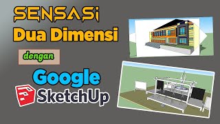 Creating 2D Perspective Drawings with Google SketchUp screenshot 4