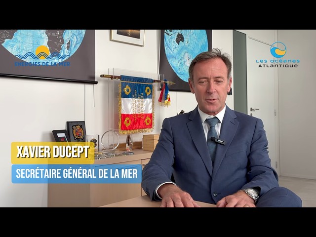 Vidéo d'ouverture des Océanes Atlantique 2026 par Xavier Ducept, Secrétaire général de la Mer