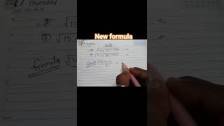 New Formula math #mathlove #mathstricks #shorts #tranding #education #ytstudio