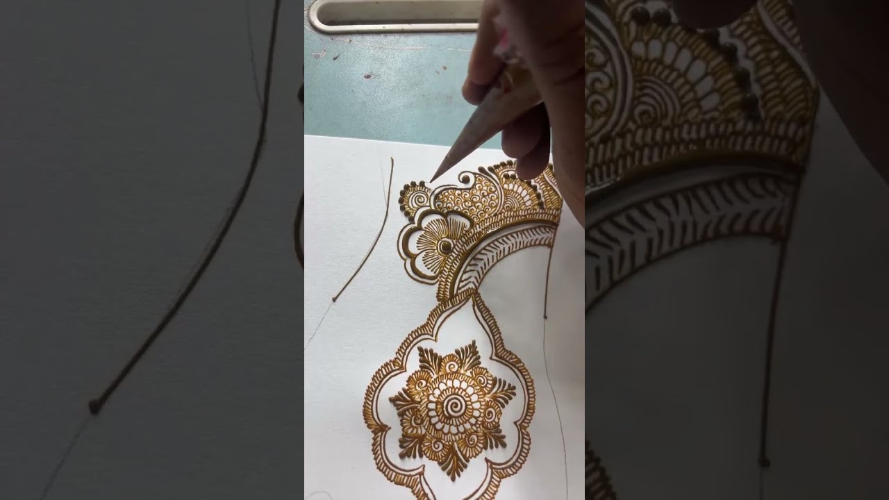 Aman mehandi design  is live 1 day 