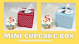 A Mini Cupcake Box Tutorial