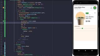 [Flutter] Flutter Live Coding EP184 (Bubble Tea Delivery App Part 2)