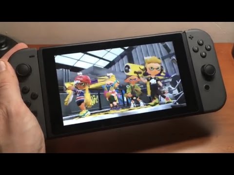 Splatoon 2 REVIEW - HANDHELD GAMEPLAY ONLINE MULTIPLAYER on Nintendo Switch