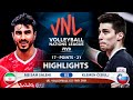 Iran vs Slovenia | VNL 2021 | Highlights | Meisam Salehi vs Klemen Cebulj