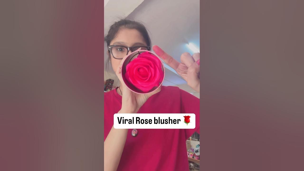 Viral rose blusher πΉ #shorts #blusher Viral rose blusher πΉ #shorts #blusher
