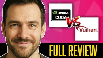 cuda vs vulkan which is better for cross platform 3d graphics