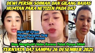 Download Lagu G4WAT‼️DEWI PERSIK \u0026 GILANG DIRGA BERI INFO TERBARU SOAL DA7❗SOIMAH BERI PESAN PENTING BUAT NETIZEN🔥 MP3