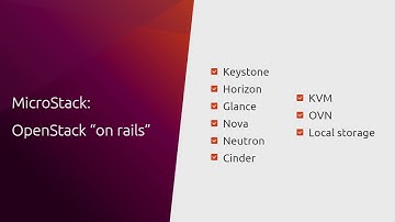 MicroStack: The most straightforward OpenStack ever