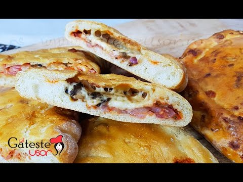 Video: Uzavretá Pizza Calzone