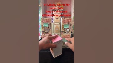 V1 Secret for under $40!! #whatnot #popmart #labubu