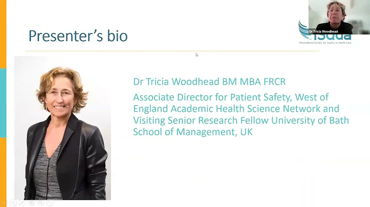 CAHO - ISQua Webinar 12 : Quality Tools