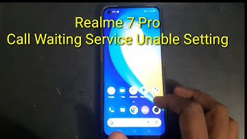 Realme 7 Pro Call Waiting Service Setting || How to Unable Call Waiting Service in Realme 7Pro Model