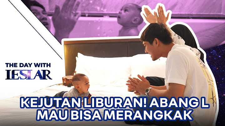 LESLAR FAMILY TRIP TO SINGAPORE: KEJUTAN LESLAR DI SINGAPURA,  ABANG L SUDAH MAU MERANGKAK AJAA!