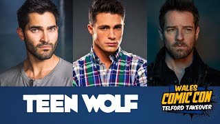 Teen Wolf Q&A Panel - Tyler Hoechlin, Colton Haynes, Ian Bohen - Wales Comic Con