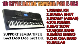 Download lagu Full Style Batak Yamaha Psr E453 || Gondang Batak,beat,ballad,raggea,dll Part 1 mp3