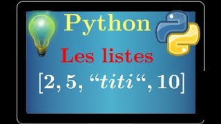 liste en python • L'essentiel de ce qu'il faut savoir • cours lycée • algorithmique • programmation