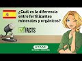 Cul es la diferencia entre fertilizantes minerales y orgnicos  es