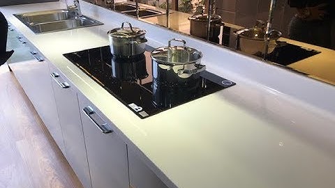Những Mặt Bếp và lavabo ĐẸP NHẤT bằng Đá Nhân Tạo Solid Surface Confi AD