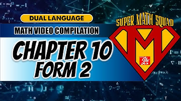 CHAPTER SUMMARY | Chapter 10 Mathematics Form 2 KSSM DLP #AkademiYoutuber #PDPC