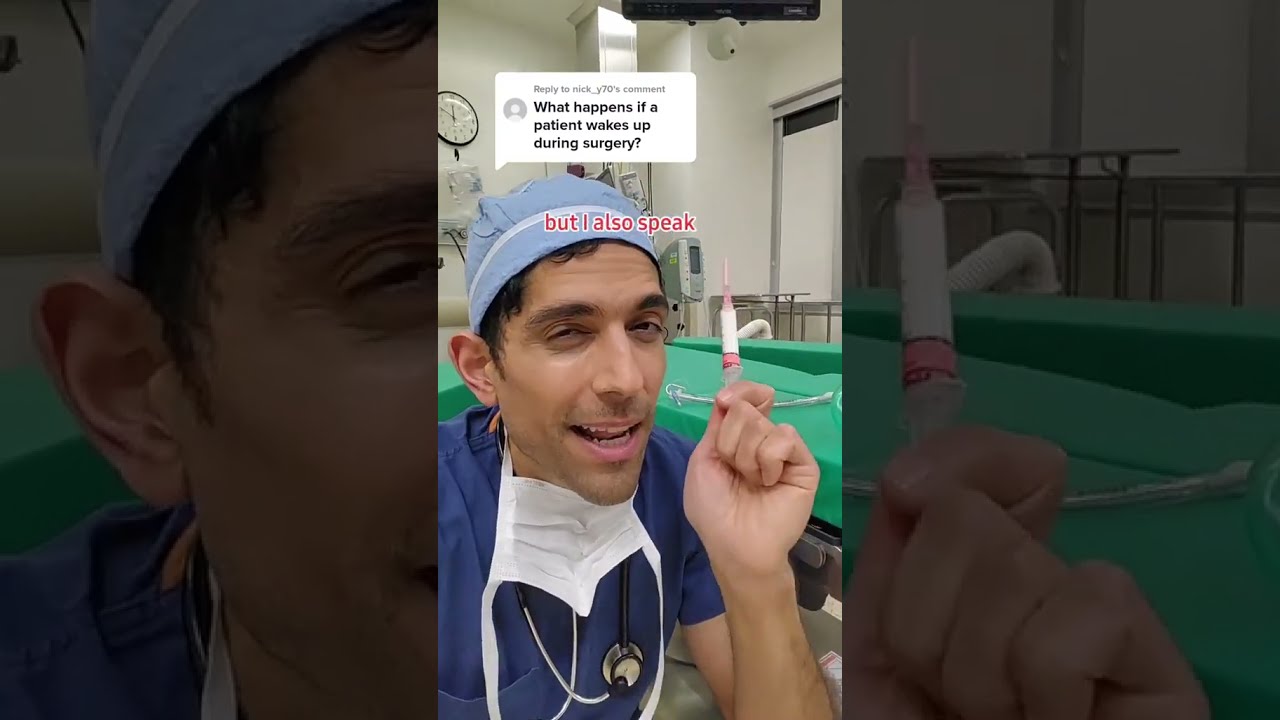 What To Do If Patient Wakes Up In Surg 