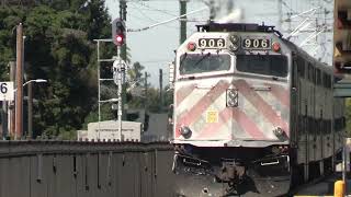 Railfanning Caltrain Along the Peninsula! F40s Pulling Strong!
