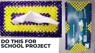 How To Make A Beaded Tissue Box Holder: Beginners Friendly Diy