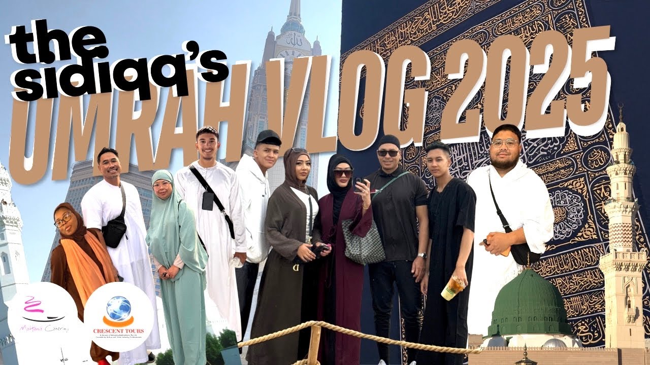Umrah Vlog 2025 With Our Family | Madinah + Makkah, Masjid Quba, Cave Thawr and more! The Sidiqqs