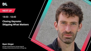 Closing Keynote: Shipping What Matters || DL Summit 2024