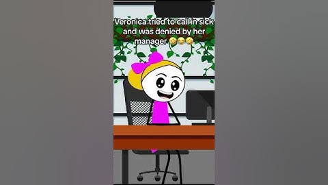 Veronica tried to call in sick and was denied by her manager🤣🤣🤣🤣Audio credit: Vxo13 | 🌟
