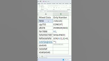 How to Ignore Letter/Special Characters in Cell | How to Extract only Number  in Advance Excel |